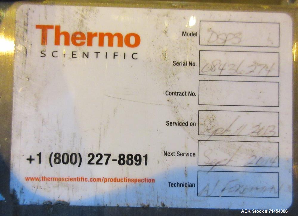 Used Thermo Scientific Goring Kerr DSP3 Vertical Fall Pipeline Metal Detector