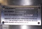 Used Lock Inspection Systems Metal Detector. Aperature size approximately 8 5/8