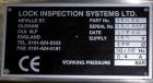 Used Lock Inspection Systems V5 Waferthin Met 30+ Metal Detector, Model Met30-200/+/IP54/286KHZ. Aperture size approximately 8 5/8