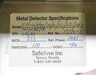 Used Safeline Metal Detector 5.75