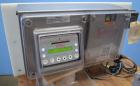 Used Safeline PL100 Pipeline Metal Detector. 6” Diameter x 6” deep detection area. Includes a model Mini/150/SS/100-300/HD/V3/5M/Opt 1 metal detector controller, serial #57218, and module, serial #86...