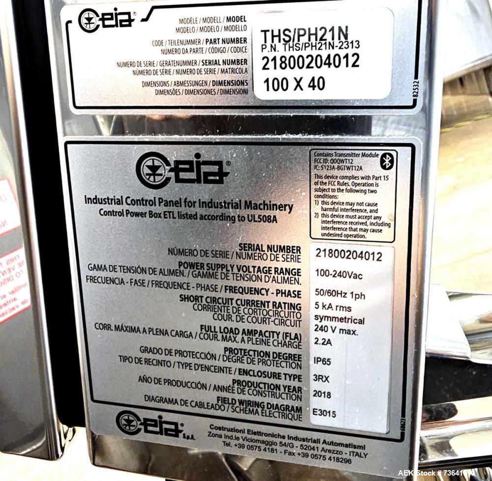 Used CEIA THS/PH21N Pharmaceutical Metal Detector with Auto Reject System