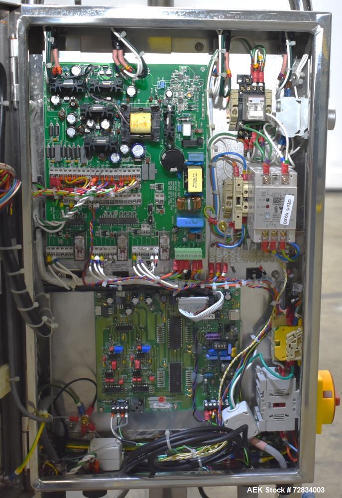 Usado- Lock Inspection Systems Ltd Detector de Metales, Modelo MET 30+. Apertura de aproximadamente 3.75' de ancho x 1' de a...