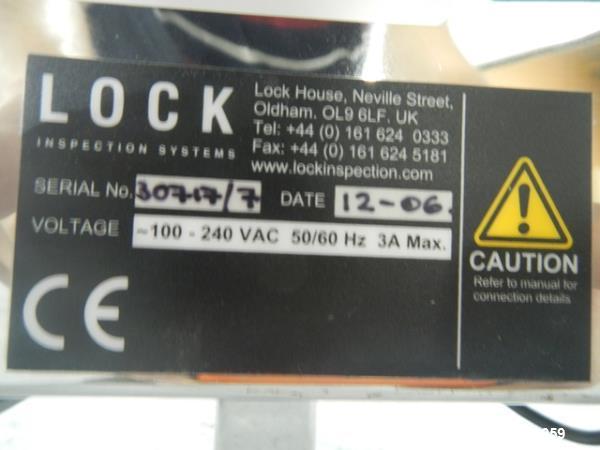 Used Lock metal detector