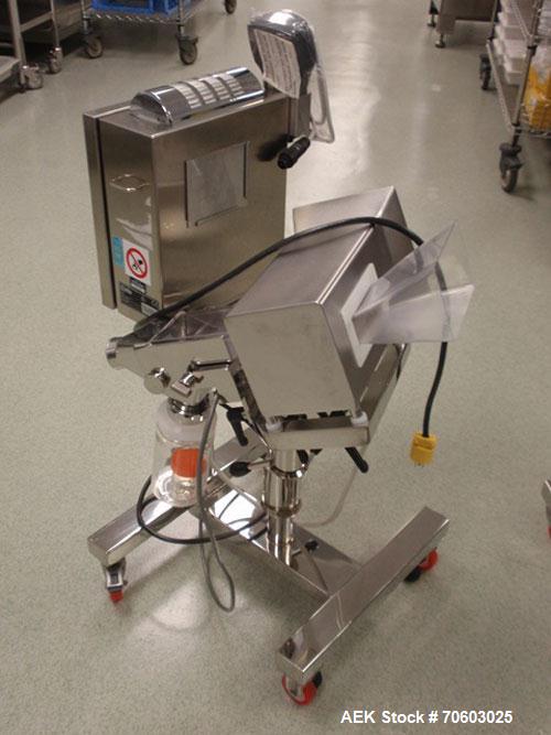 Used CEIA Metal Detector, Type THS/PH21. 4" Wide x 1.5" tall opening, 115 volt, serial# 20300225032.