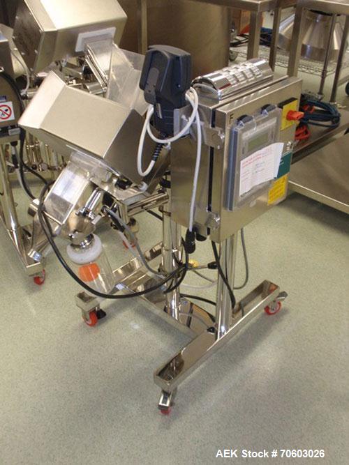 Used CEIA Metal Detector, Type THS/PH21. 4" Wide x 1.5" tall opening, 115 volt, serial# 20300223022.