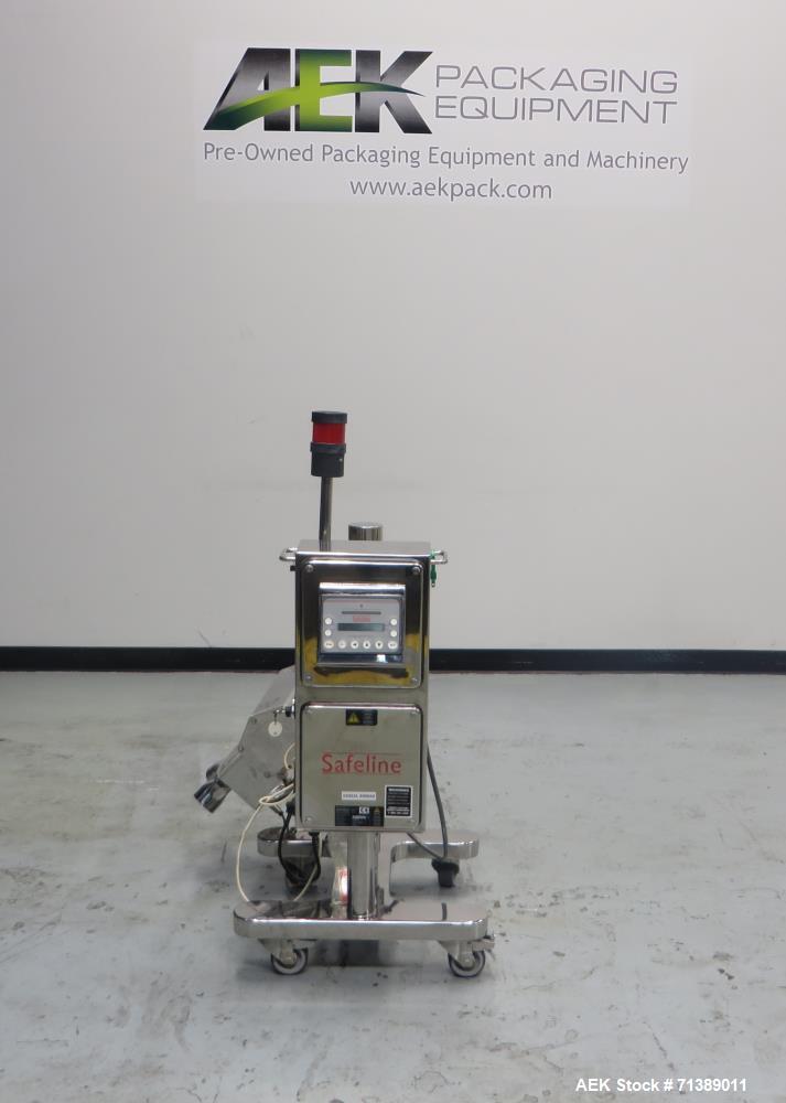 Used Safeline Capsule Metal Detector.