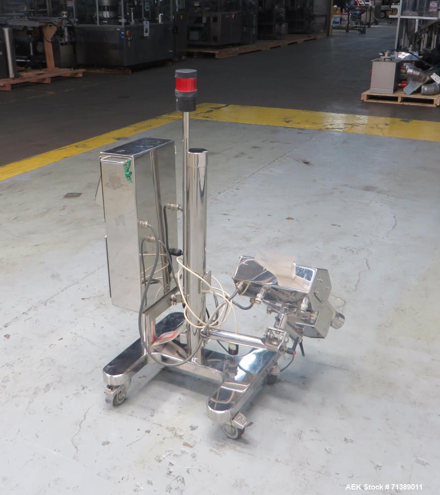 Used Safeline Capsule Metal Detector.