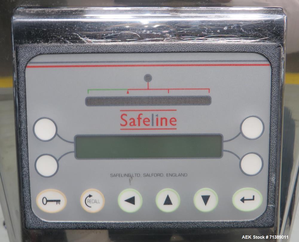 Used Safeline Capsule Metal Detector.