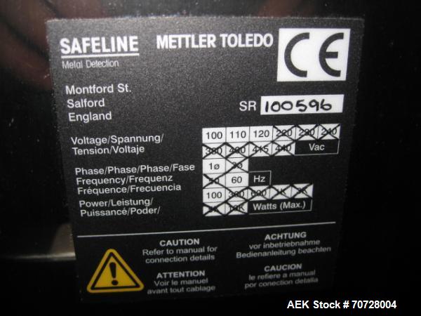 Used Safeline Metal Detector