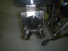 Used Safeline pass thru tablet metal detector, model 2S, 1.25