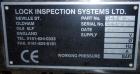 Used Lock Inspection Systems Fall Thru Metal Detector, Model MET 30+ Universal. 3 3/4