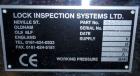Used Lock Inspection Systems Fall Thru Metal Detector, Model MET 30+ Universal. 3 3/4