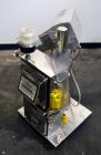 Used Safeline PharmX Tablet/Capsule Metal Detector, Model PHARMXS/76X38/V2/600/RC, Stainless Steel. Approximate aperture 1.3’’ tall x 3.7’’ wide. Rated up to 10,000 tablets per minute. Mounted on a s...