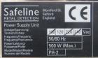 Used Safeline Capsule Metal Detector.
