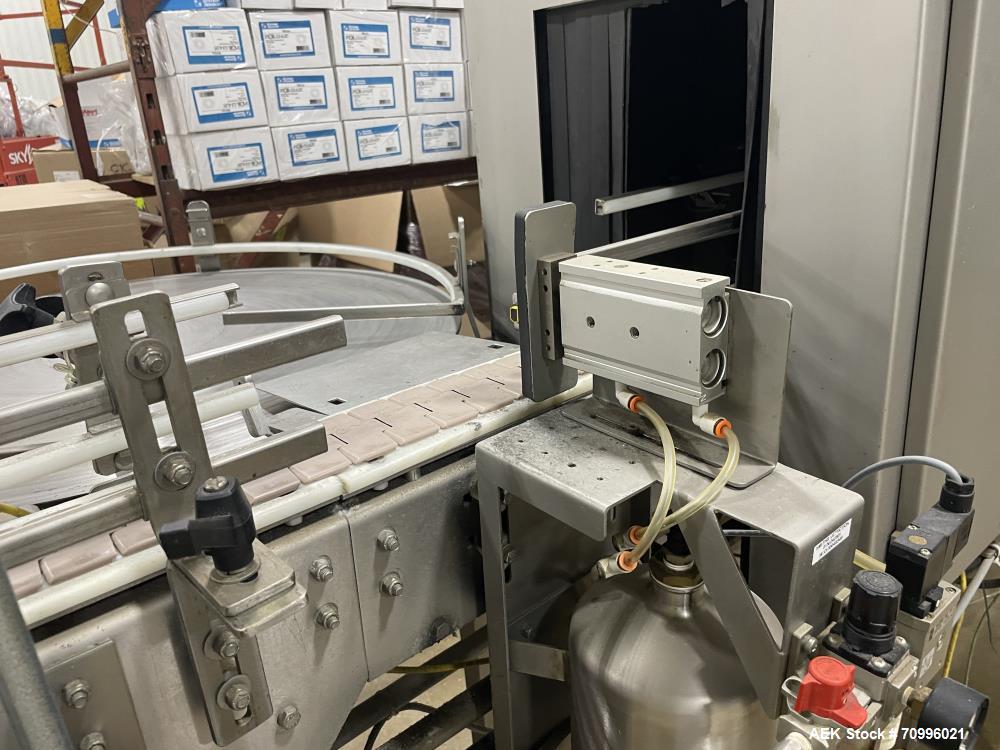 Used Eagle Pro Series Model 2010 X-Ray Metal Detector with reject. Unit is currently installed. Has a 12" x 12" Aperature.