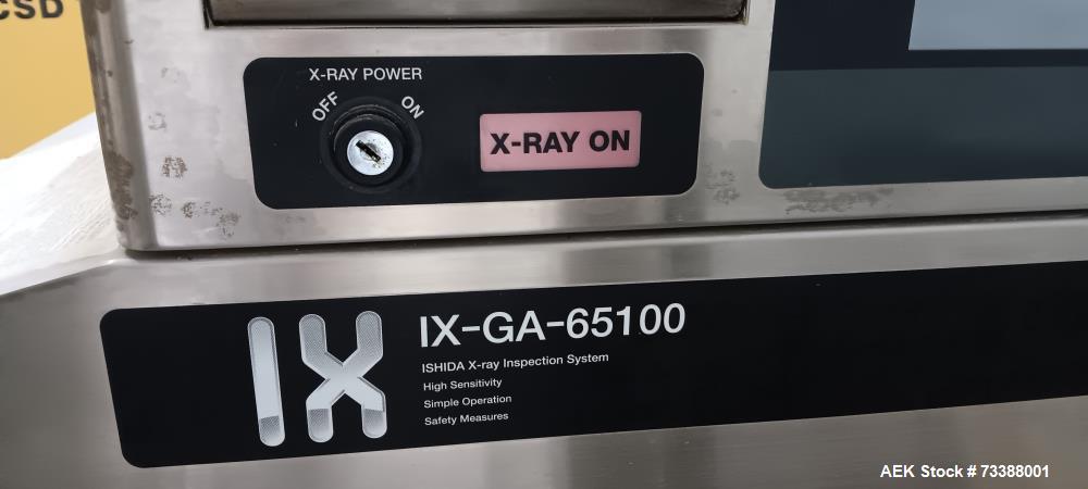 Used Ishida IX-GA-65100 X-Ray Inspection System – FDA Approved, Built for Food Applications