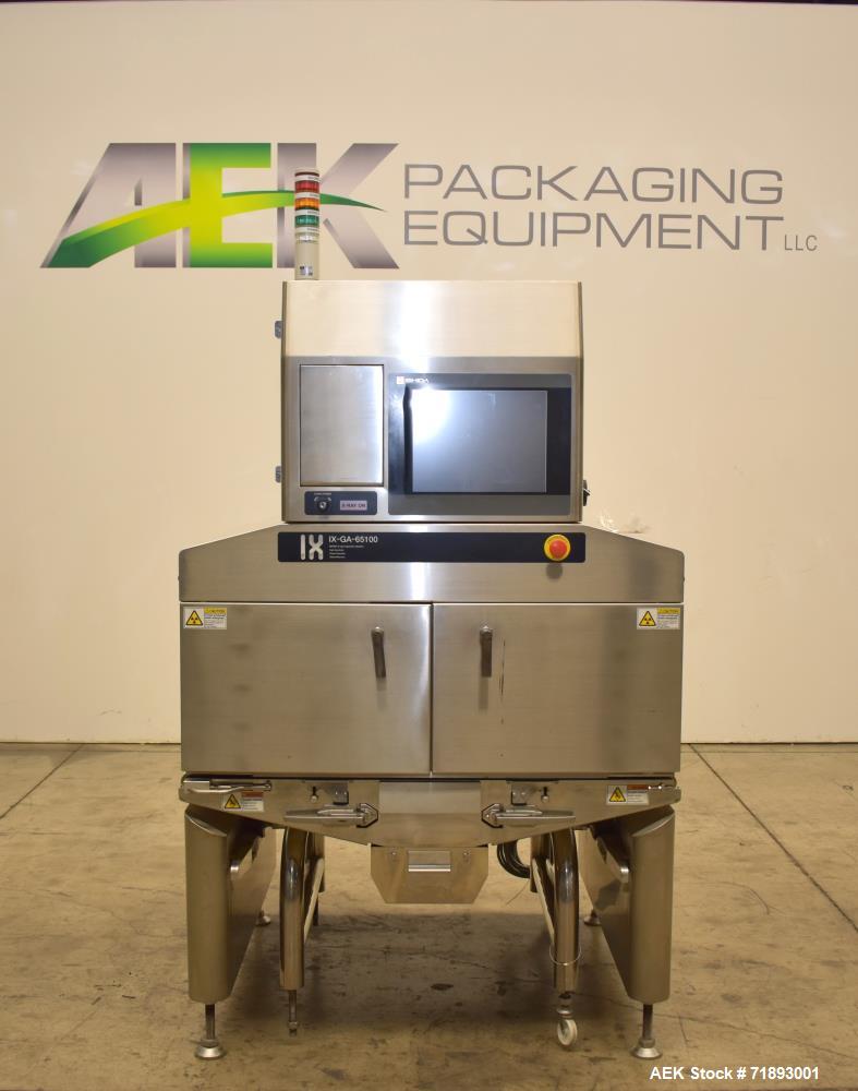 Used Ishida IX-GA-65100 (X-Ray Inspection system. Capable of speeds from 5 - 30 meters per minute. Has a maximum conveying product weight" 25kg (over entire conveyor). Cooling method: Hermetical air ...