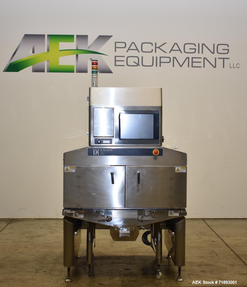 Used Ishida IX-GA-65100 (X-Ray Inspection system. Capable of speeds from 5 - 30 meters per minute. Has a maximum conveying product weight" 25kg (over entire conveyor). Cooling method: Hermetical air ...