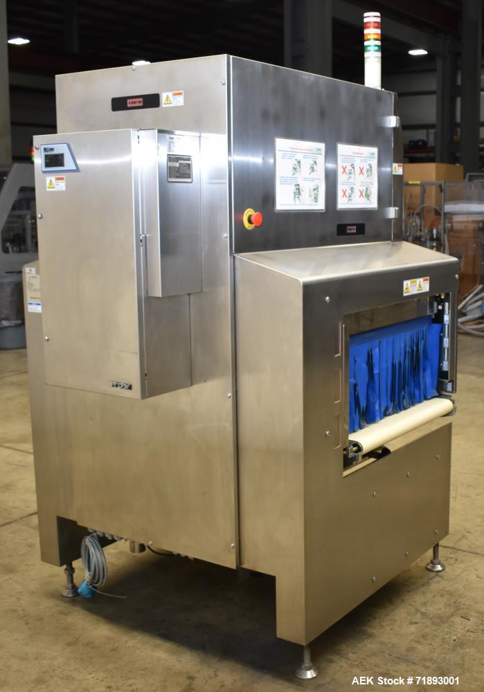 Used Ishida IX-GA-65100 (X-Ray Inspection system. Capable of speeds from 5 - 30 meters per minute. Has a maximum conveying product weight" 25kg (over entire conveyor). Cooling method: Hermetical air ...