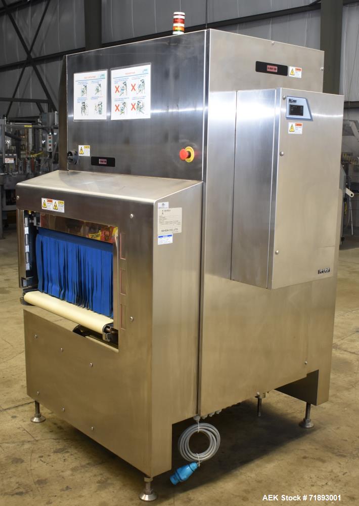 Used Ishida IX-GA-65100 (X-Ray Inspection system. Capable of speeds from 5 - 30 meters per minute. Has a maximum conveying product weight" 25kg (over entire conveyor). Cooling method: Hermetical air ...