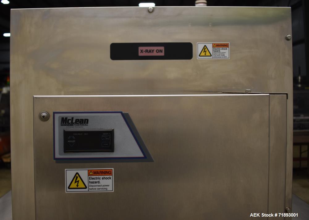Used Ishida IX-GA-65100 (X-Ray Inspection system. Capable of speeds from 5 - 30 meters per minute. Has a maximum conveying product weight" 25kg (over entire conveyor). Cooling method: Hermetical air ...