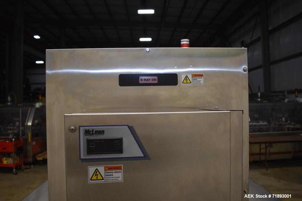 Used Ishida IX-GA-65100 (X-Ray Inspection system. Capable of speeds from 5 - 30 meters per minute. Has a maximum conveying product weight" 25kg (over entire conveyor). Cooling method: Hermetical air ...