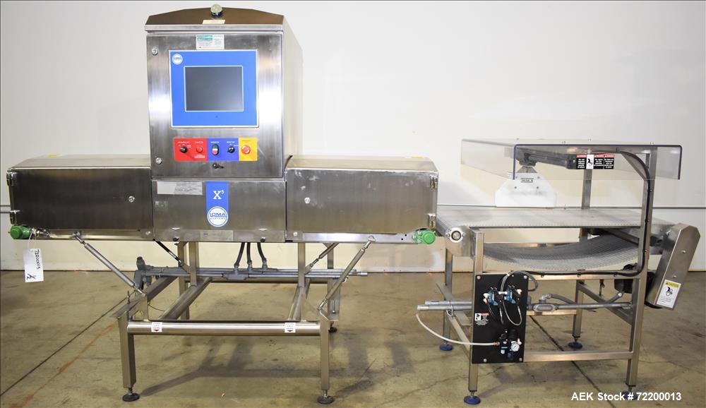 Used Loma Model X5 X-Ray Metal Detection Inspection Unit;