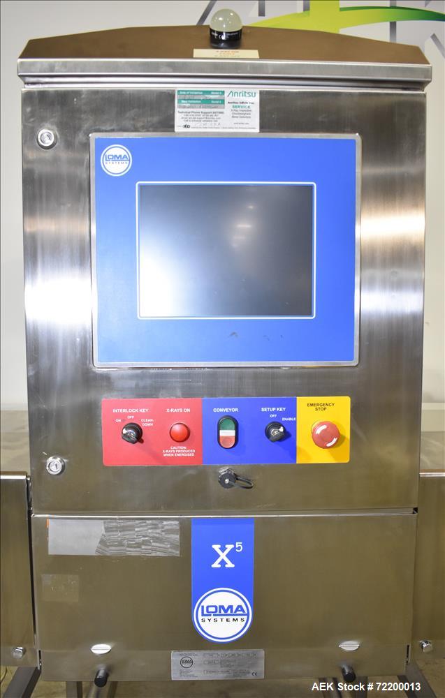 Used Loma Model X5 X-Ray Metal Detection Inspection Unit;