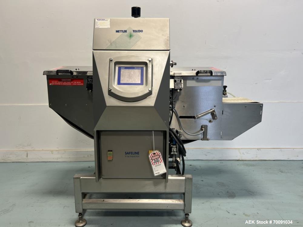Used Mettler Toledo Safeline AdvanChekPlus 300 X-Ray Metal Detector | 400 ft/min | Washdown | Stainless Steel