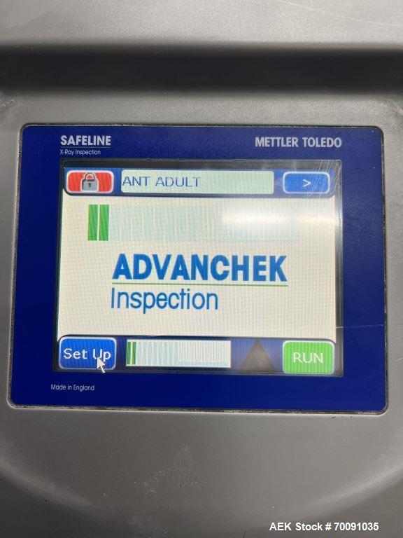 Used Safeline AdvanChekPlus 300 High-Speed X-Ray Inspection System | 400 ft/min | Washdown Stainless Steel