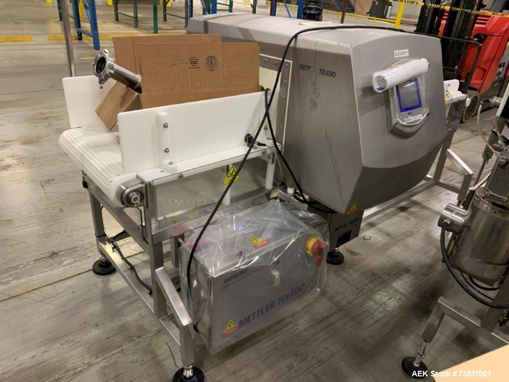 Used Mettler Toledo Safeline Metal Detection and X-Ray Inspection Machine.