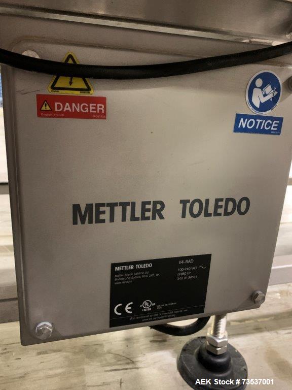 Used Mettler Toledo Safeline Metal Detection and X-Ray Inspection Machine.
