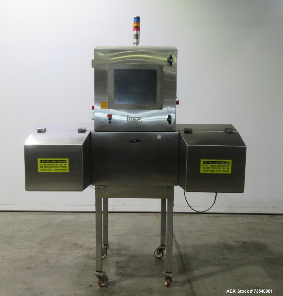 Stainless Steel Peco InspX ScanTrac 450 X-Ray Detector with Conveyor & Reject