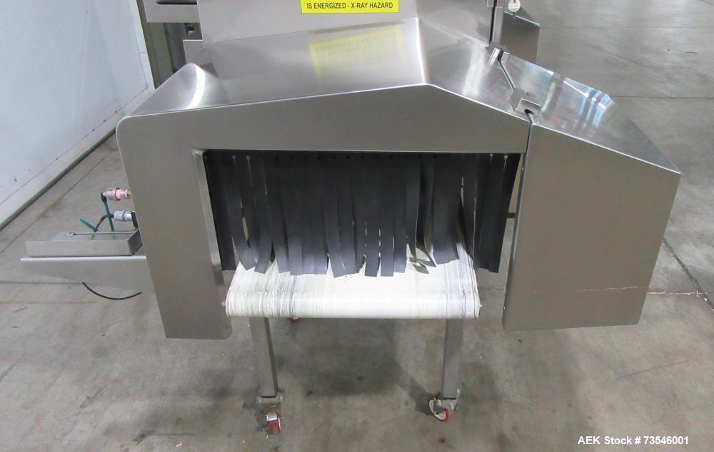 Stainless Steel Peco InspX ScanTrac 450 X-Ray Detector with Conveyor & Reject