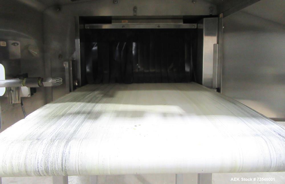 Stainless Steel Peco InspX ScanTrac 450 X-Ray Detector with Conveyor & Reject