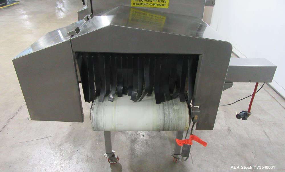 Stainless Steel Peco InspX ScanTrac 450 X-Ray Detector with Conveyor & Reject