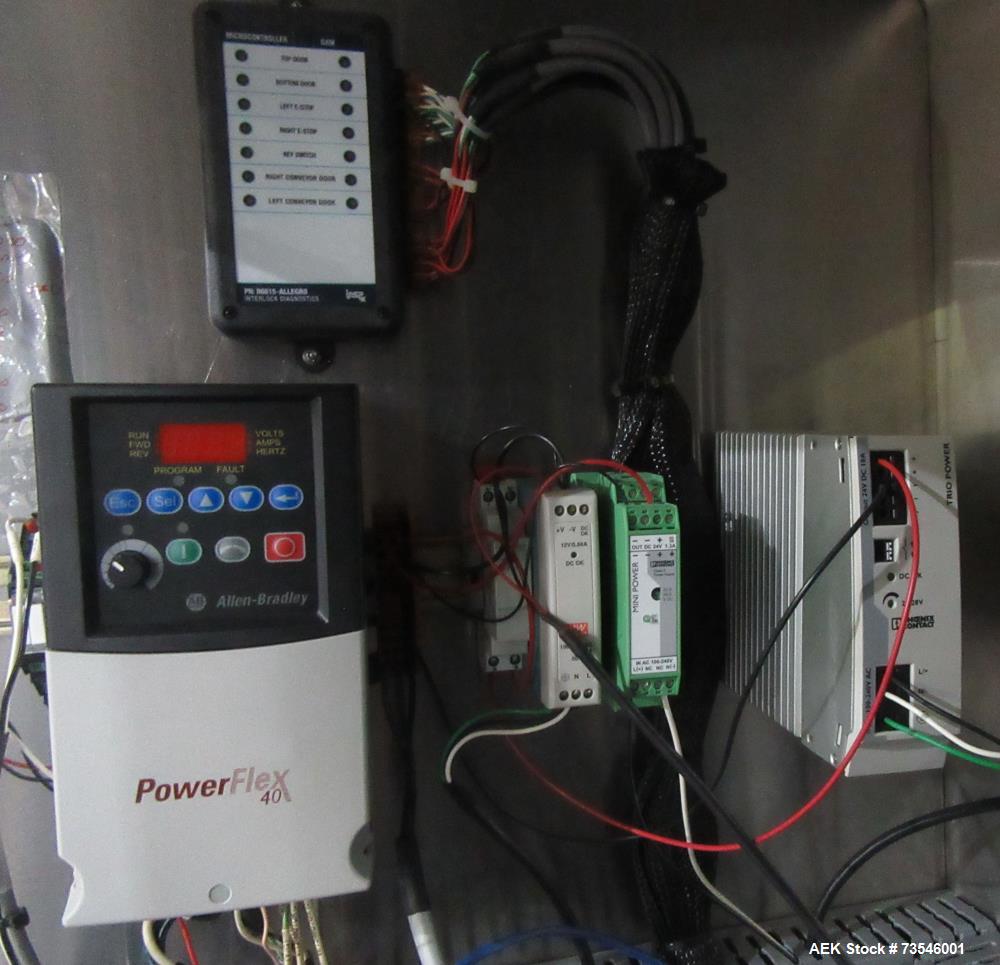 Stainless Steel Peco InspX ScanTrac 450 X-Ray Detector with Conveyor & Reject