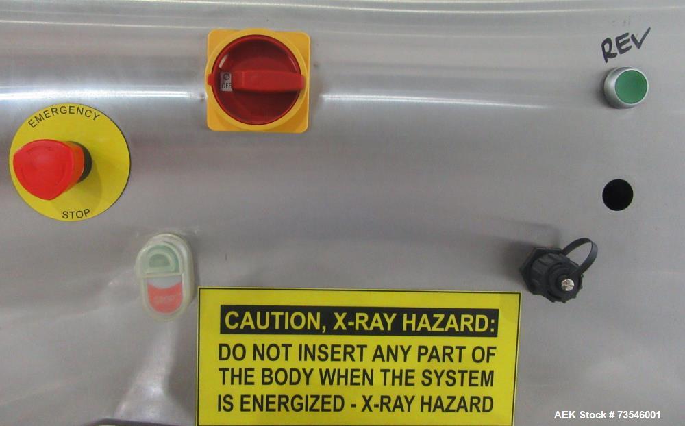 Stainless Steel Peco InspX ScanTrac 450 X-Ray Detector with Conveyor & Reject