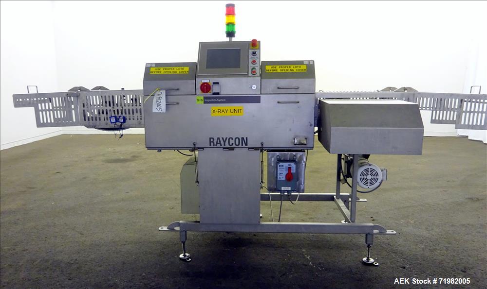 Used- Sesotec Raycon X-Ray Food Inspection System, Type 450/100 US-INT 50.