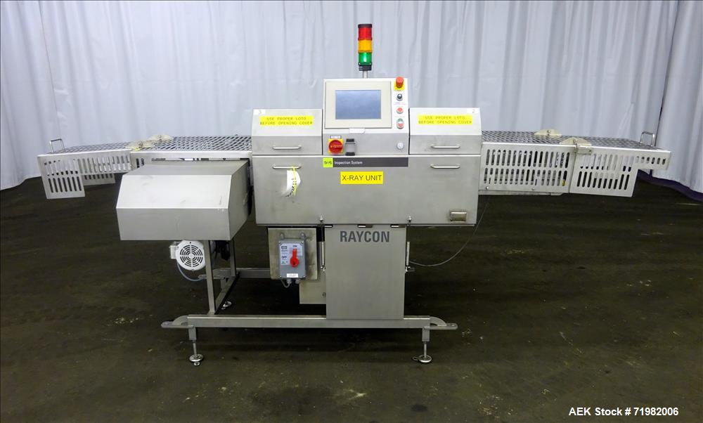 Used- Sesotec Raycon X-Ray Food Inspection System, Type 450/100 US-INT 50