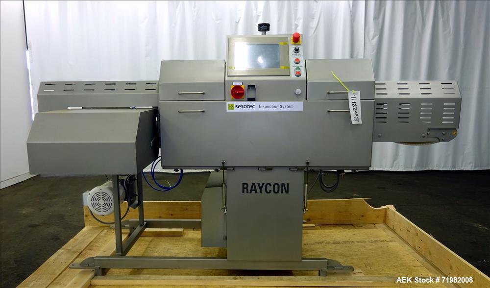 Unused- Sesotec Raycon X-Ray Food Inspection System, Type 450/100 US-INT.