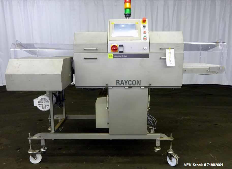 Used Sesotec Raycon X-Ray Food Inspection System, Serial # 11422018352-X.