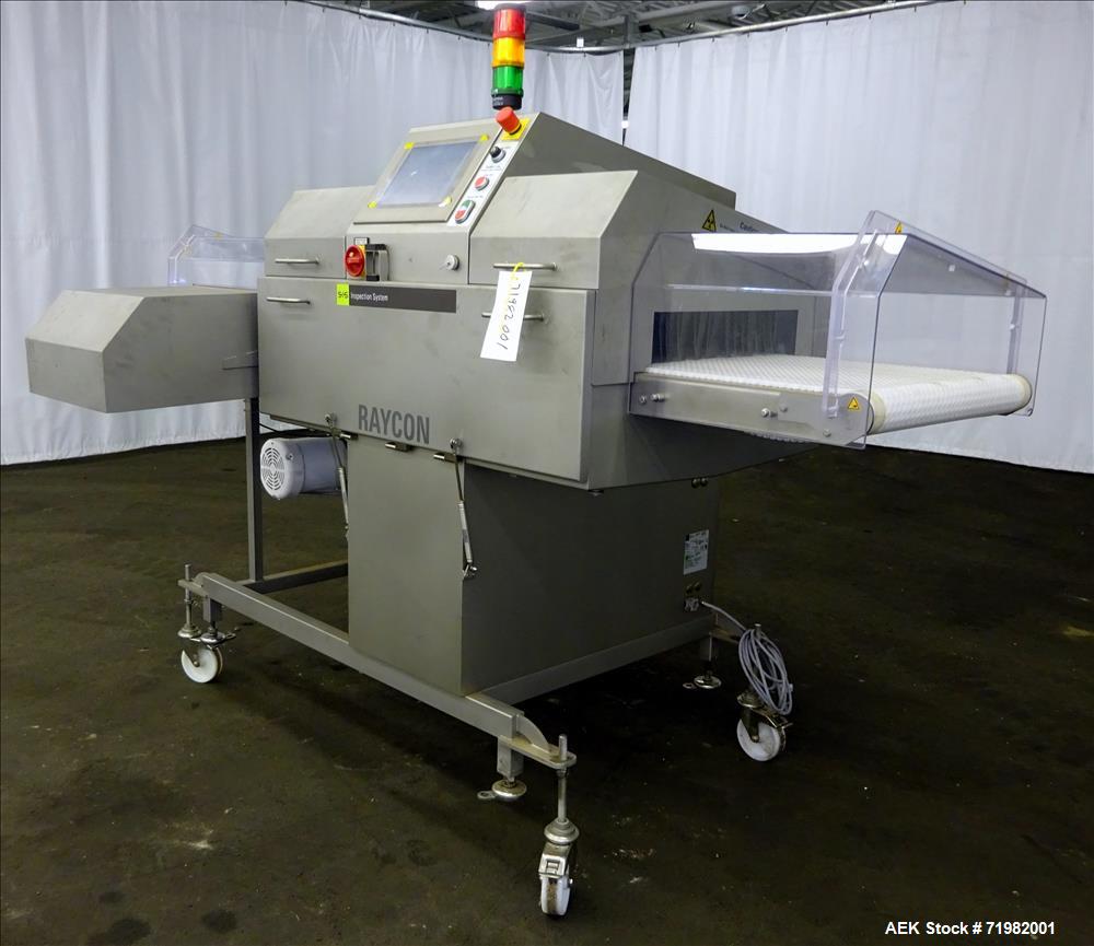 Used Sesotec Raycon X-Ray Food Inspection System, Serial # 11422018352-X.