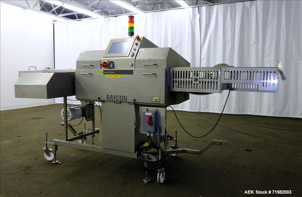 Used- Sesotec Raycon X-Ray Food Inspection System, Type 450/100 US-INT 50.