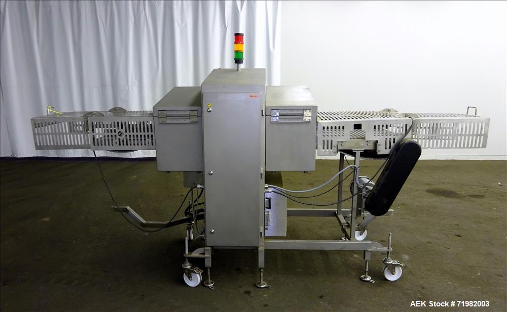 Used- Sesotec Raycon X-Ray Food Inspection System, Type 450/100 US-INT 50.