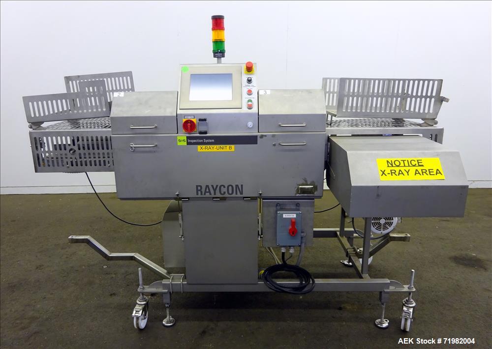 Used Sesotec Raycon X-Ray Food Inspection System, Type 450/100 US-INT 50