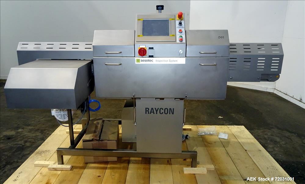 Never Used-Sesotec Raycon X-Ray Food Inspection System, Type 450/100 US-INT 50.  Serial # 10007941-X.  Max Product Dimension...