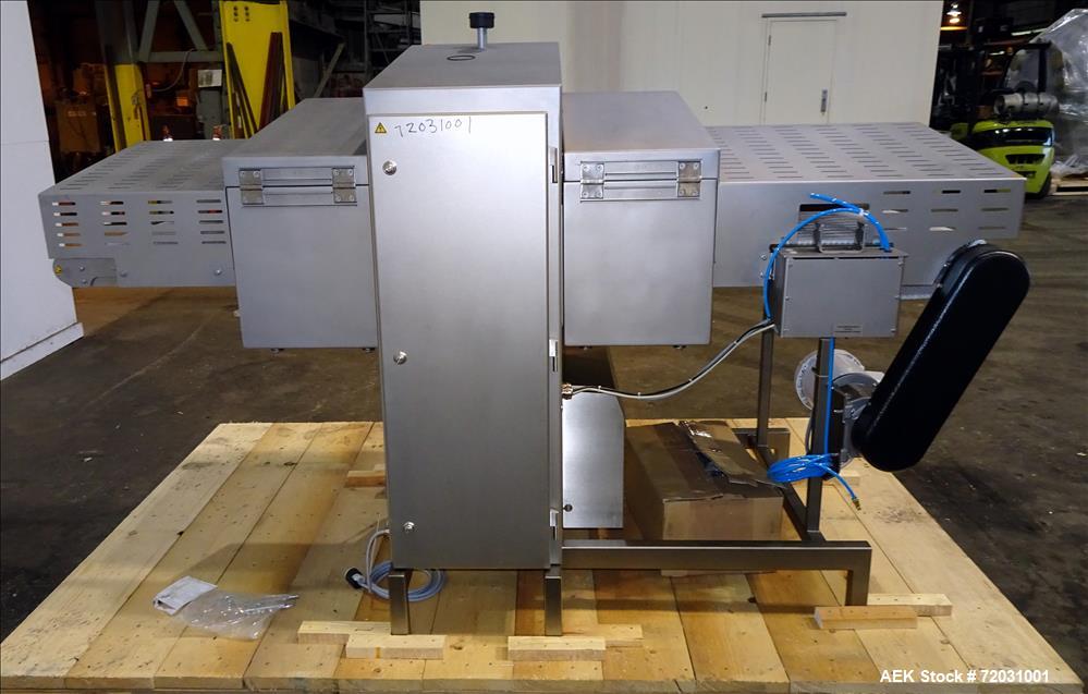 Never Used-Sesotec Raycon X-Ray Food Inspection System, Type 450/100 US-INT 50.  Serial # 10007941-X.  Max Product Dimensions; 450 x 100 mm.  Has an integrated conveyor belt approximate 19.5" wide x ...