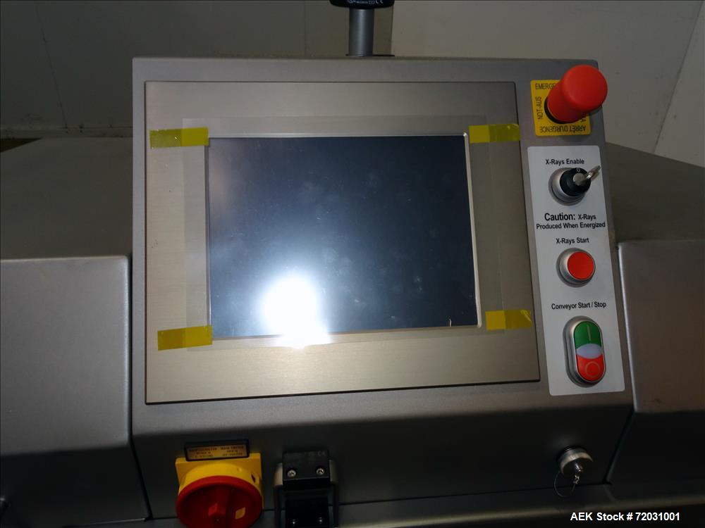 Never Used-Sesotec Raycon X-Ray Food Inspection System, Type 450/100 US-INT 50.  Serial # 10007941-X.  Max Product Dimensions; 450 x 100 mm.  Has an integrated conveyor belt approximate 19.5" wide x ...